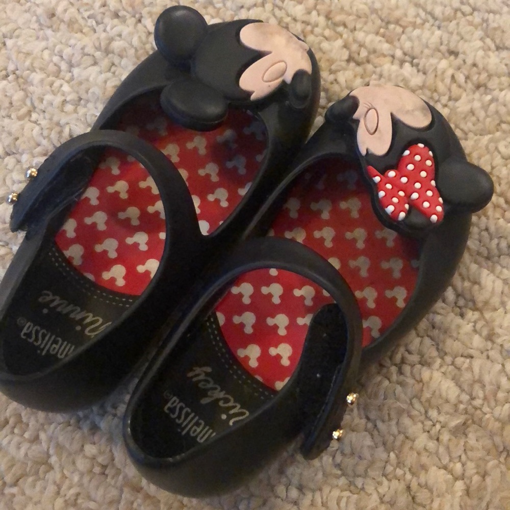 Mini Melissa Minnie Mouse shoes